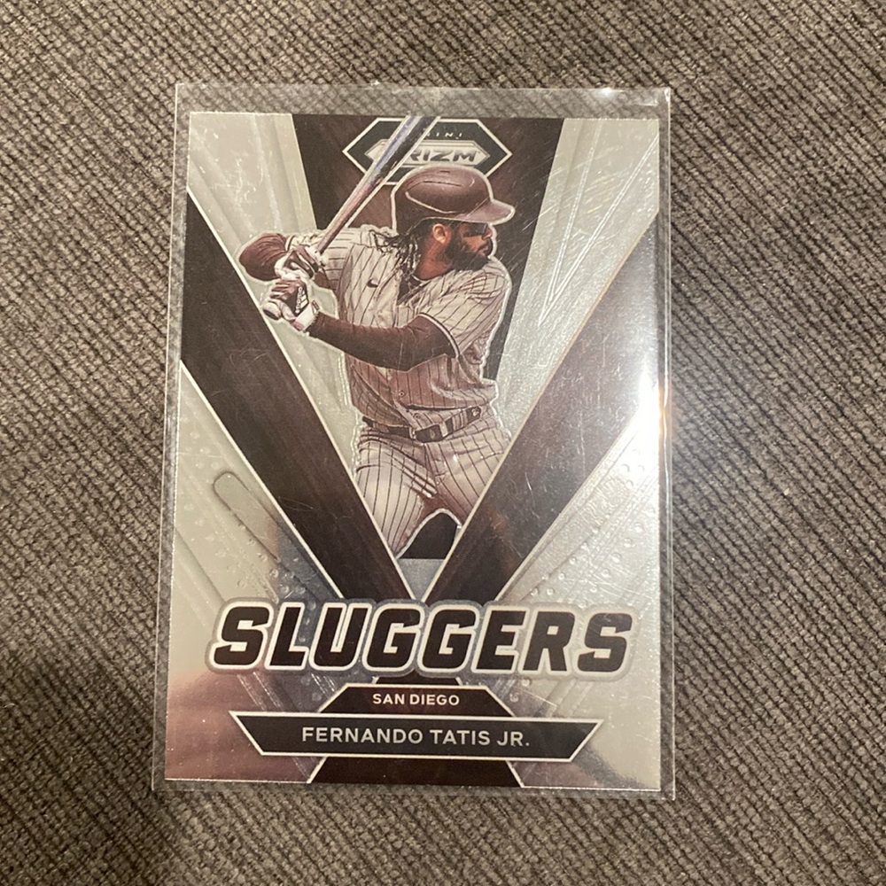 2022 Fernando Tatis Jr. Panini Prizm Sluggers Baseball Card - San Diego Padres